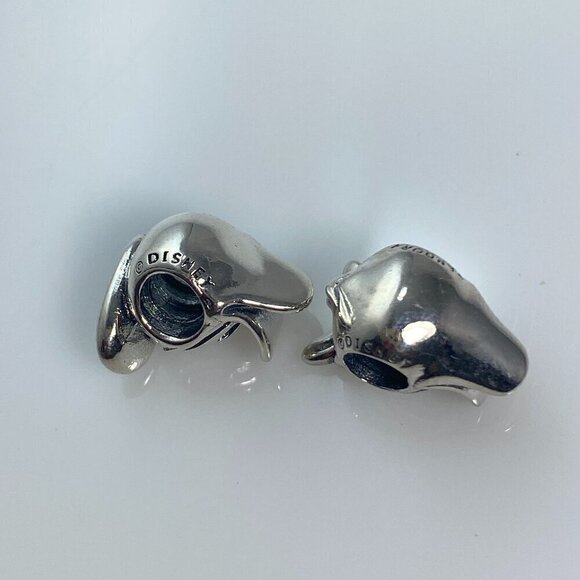 Daisy & Donald Duck Portrait Charms Sterling Silver - Picture 4 of 6